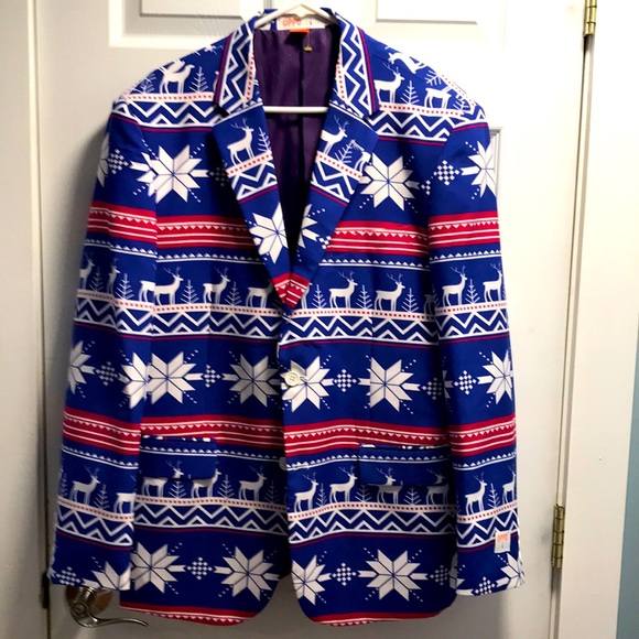 Men’s Holiday Blazer - Picture 1 of 8